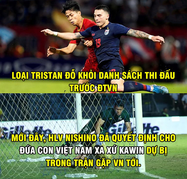 Tristan Do bị loại khỏi danh sách thi đấu với Việt Nam.