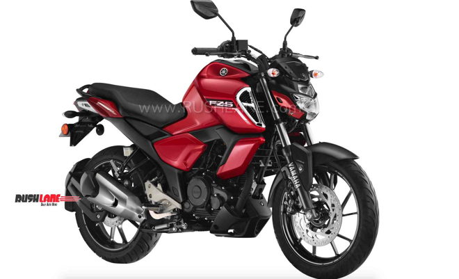 Yamaha FZS-FI BS6 trong tùy chọn màu Đỏ kim loại