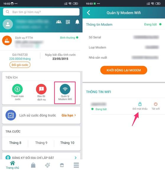 Đổi nhanh mật khẩu Wi-Fi mà không cần đăng nhập vào router. Ảnh: MINH HOÀNG