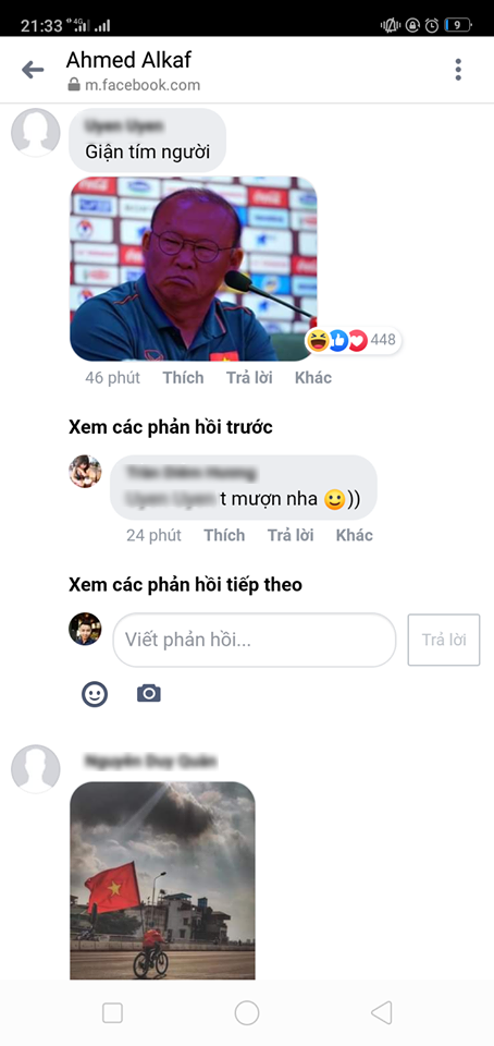 Dân mạng Việt Nam “tấn công” facebook cá nhân của trọng tài người Oman