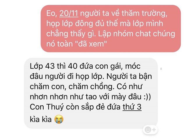 Lớp trưởng &#34;quỳ lạy&#34; rủ họp lớp 20/11, lũ bạn phản ứng cực gắt và cái kết khó đỡ - 6