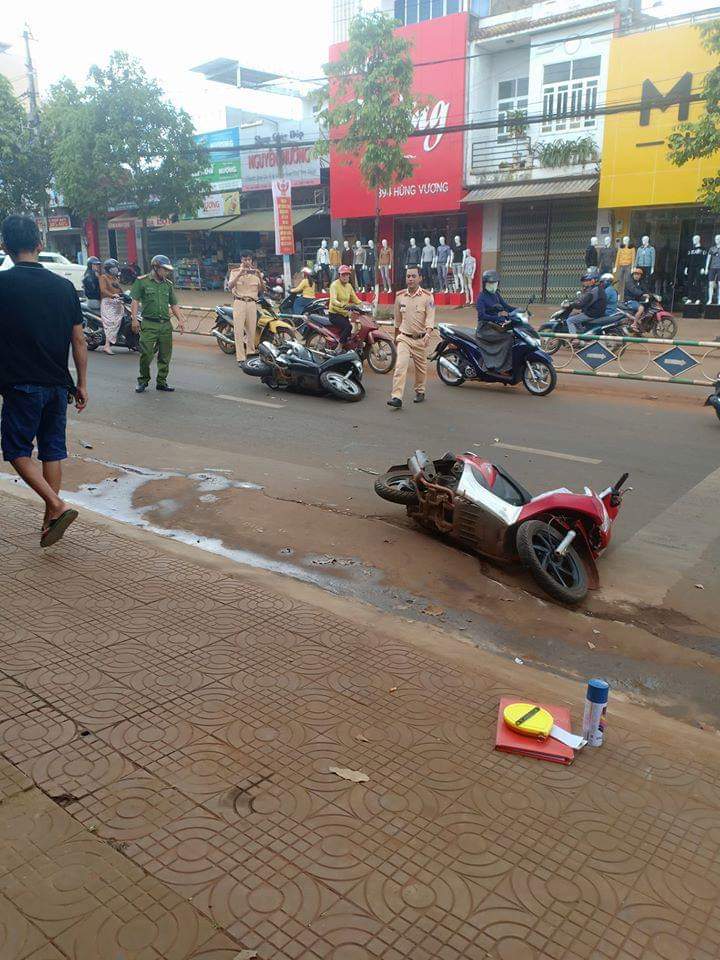 Hiện trường vụ tai nạn