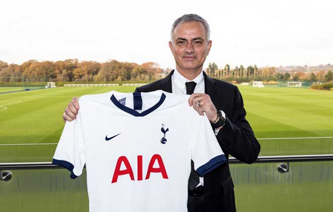 Jose Mourinho đã ra mắt Tottenham