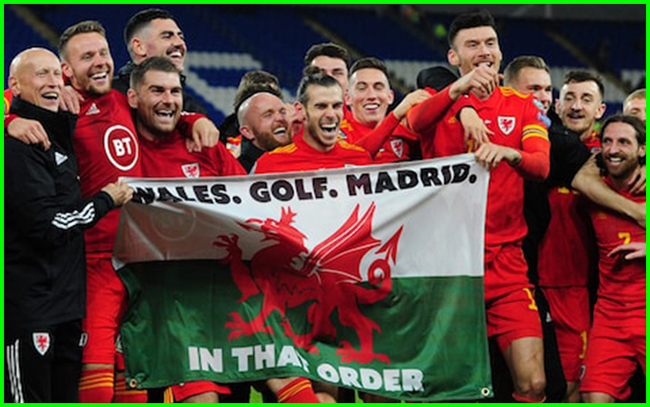 Gareth Bale và đội tuyển xứ Wales có pha "cà khịa" Real Madrid cực mạnh.