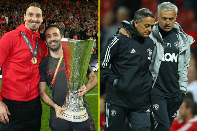 Bộ đôi đồng hương Mourinho - Formosinho từng giúp MU vô địch Europa League mùa giải 2016/17