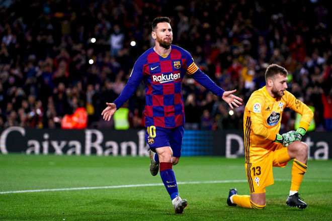 Messi và Barca đang gặp nhiều sức ép lớn trong cuộc chiến giữ ngôi đầu bảng La Liga
