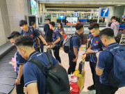 Bóng đá - U22 Việt Nam lên đường dự SEA Games 30: Cập bến Philippines an toàn