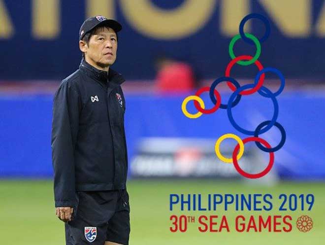 HLV Akira Nishino cho rằng SEA Games không phải giải đấu cho cầu thủ chuyên nghiệp