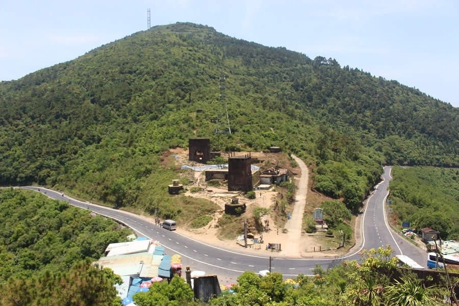 Di tích Hải Vân Quan trên đỉnh núi Hải Vân thuộc địa phận tỉnh Thừa Thiên - Huế và TP Đà Nẵng. Ảnh chụp tháng 5/2018