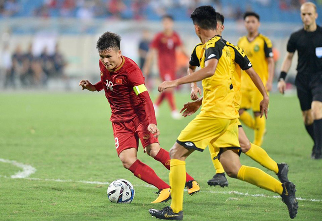 Việt Nam từng đại thắng Brunei đến 6-0 ở vòng loại giải U23 châu Á 2020 diễn ra cách đây 8 tháng