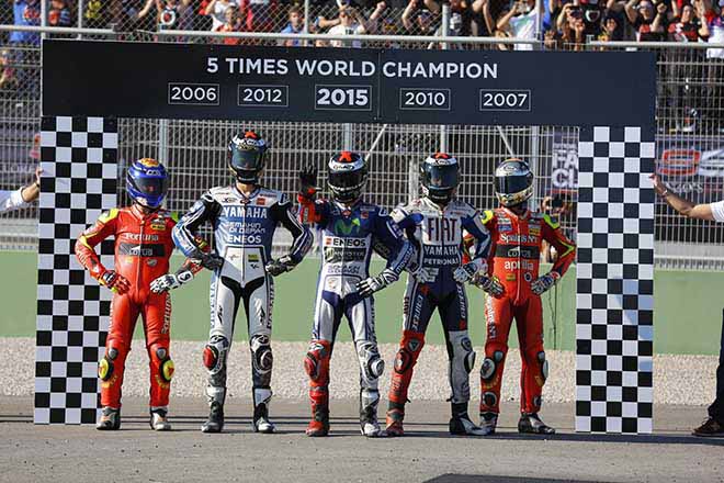 Lorenzo chia tay MotoGP với di sản 5 danh hiệu VĐTG để lại