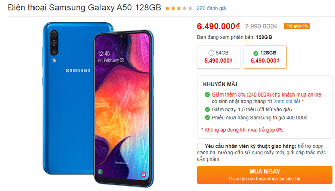 Những smartphone giảm giá dịp Black Friday, iPhone Xs Max giảm 4 triệu - 6