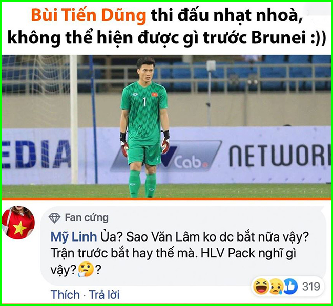Khi các fan nữ xem bóng đá Việt Nam là thế này đây.