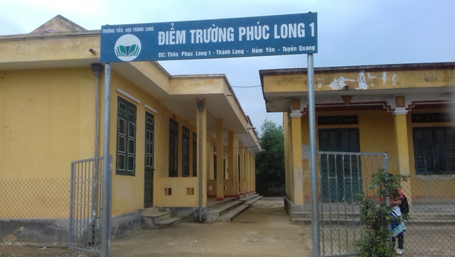 Điểm trường nơi Khuyên theo học (ảnh cô Nga cung cấp)