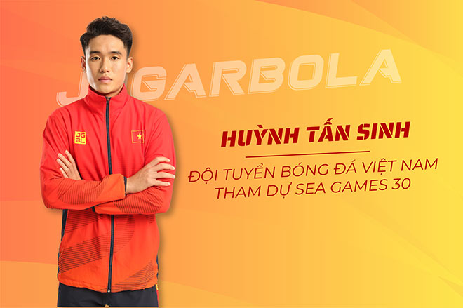 Hình ảnh mới nhất của Tấn Sinh trước khi dự Seagames 30 tại Philippines
