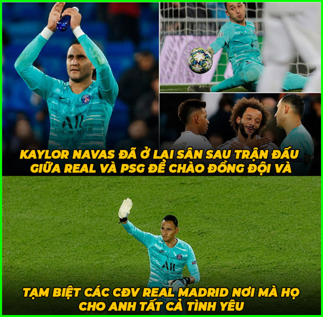 Keylor Navas vẫn&nbsp;còn lưu luyến với Real Madrid.