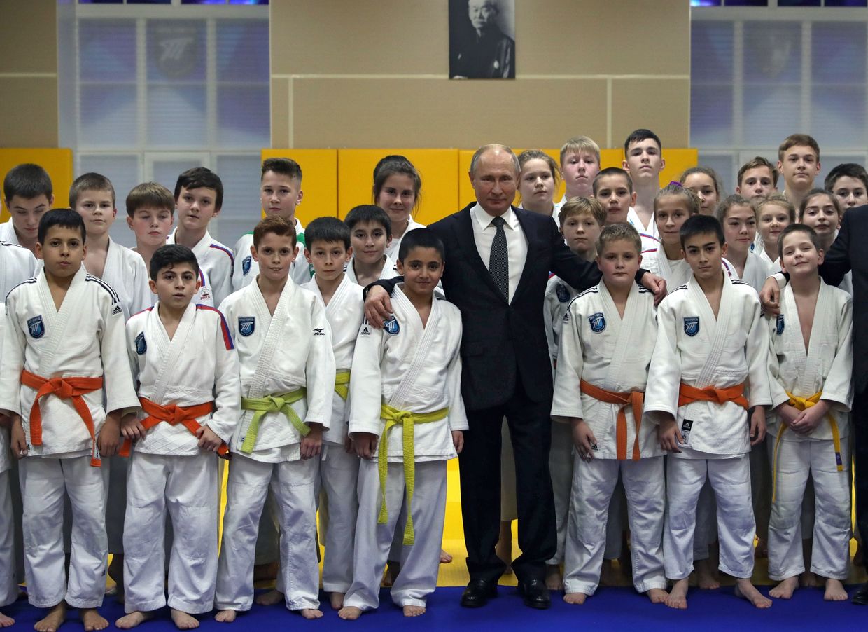 Ông Putin hôm 27.11 đến thăm CLB Judo mình từng theo học ở St. Petersburg