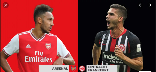 Arsenal và Frankfurt quyết đấu để tranh vé vào vòng knock-out Europa League mùa này