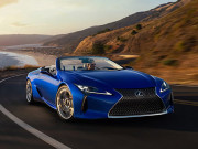 Ngắm xe - Chính thức ra mắt Lexus LC 500 mui trần tại triển lãm ô tô Los Angeles