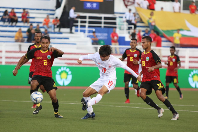 Trực tiếp bóng đá U22 Timor Leste - U22 Myanmar: Thong dong chơi bóng (Hết giờ) - 9