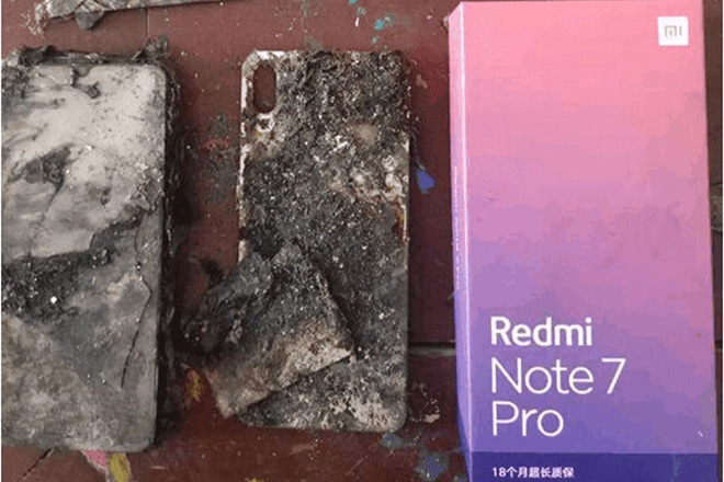 Thêm một điện thoại Redmi Note 7 Pro bốc cháy trong tháng 11 - 1