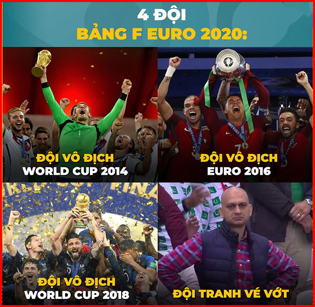 Bảng đấu quy tụ những nhà vô địch tại Euro 2020.