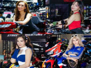 Thế giới xe - Cận cảnh dàn siêu mẫu cực HOT bên xế khủng tại Motor Expo 2019