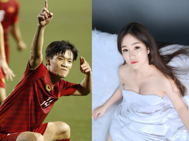 Ca nhạc - MTV - Hoàng Đức lập siêu phẩm xé lưới U22 Indonesia, nhan sắc bạn gái hot girl liền gây bão