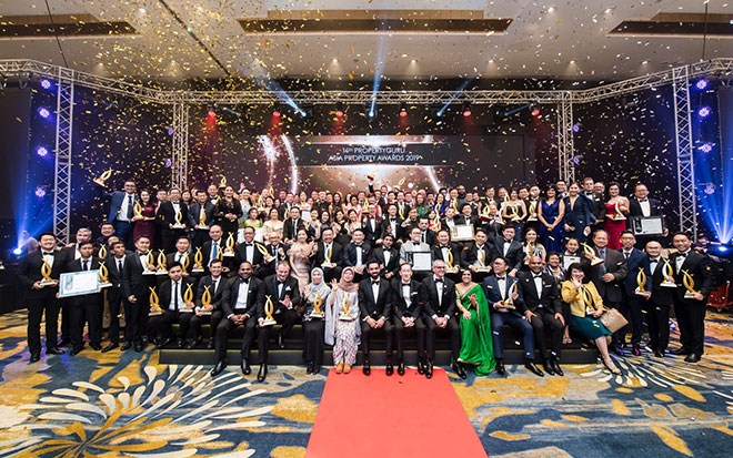 PropertyGuru Asia Property Awards 2019 quy tụ hơn 90 công ty đến từ 15 quốc gia trong khu vực