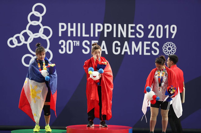 Cô gái dân tộc Giáy gây sốt SEA Games: Ẵm HCV cử tạ, mơ vé dự Olympic - 9