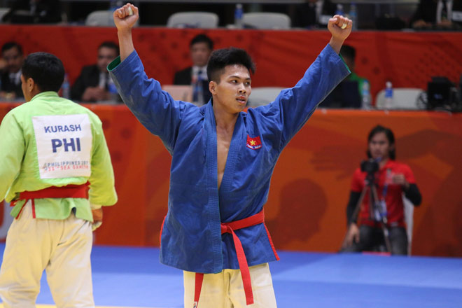 Việt Nam "làm trùm" kurash SEA Games 30