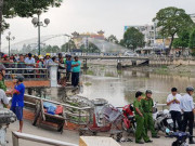 Tin tức trong ngày - Người đàn ông bỏ mạng vì cố trèo qua hàng rào cây cầu đang xây dựng