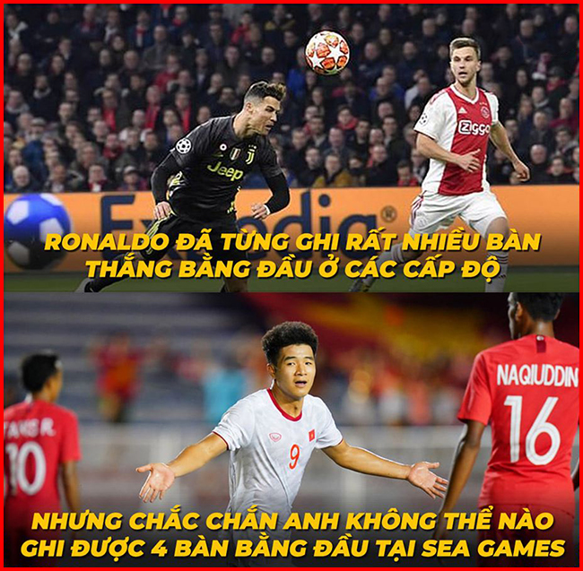 Đức Chinh đã ghi 4 bàn thắng bằng đầu tại SEA Games 30.