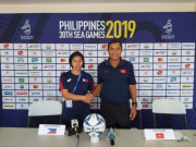 Bóng đá - Họp báo ĐT nữ Việt Nam - Philippines: &quot;Nữ hoàng SEA Games&quot; săn vé Vàng chung kết