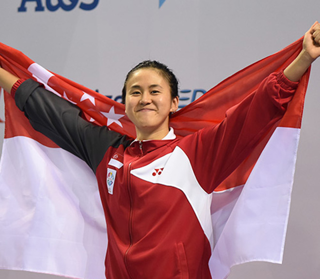 Bên cạnh đó, mỹ nhân Singapore còn đánh bại Ánh Viên ở nội dung 200m bơi&nbsp;bướm tại SEA Games 29 năm 2017.