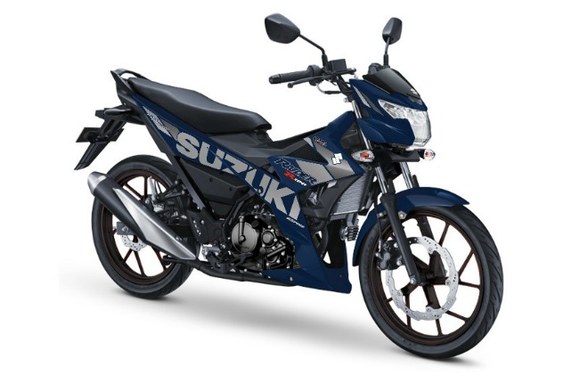 2020 Suzuki Raider R150 xanh mờ.