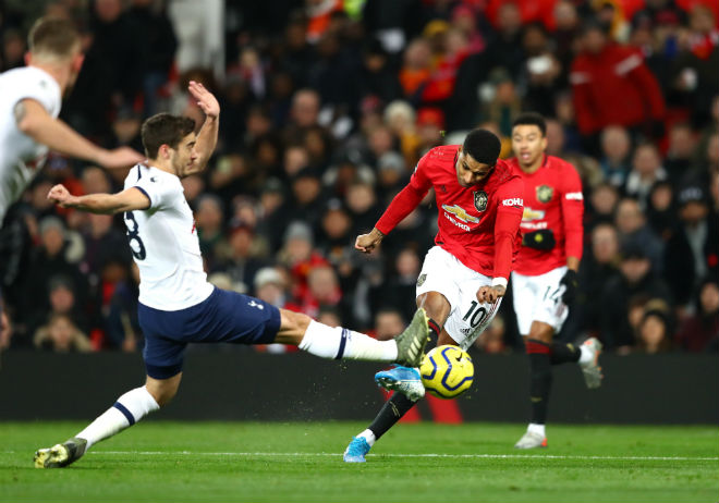 Rashford lập cú đúp tuyệt vời giúp MU thắng Tottenham 2-1