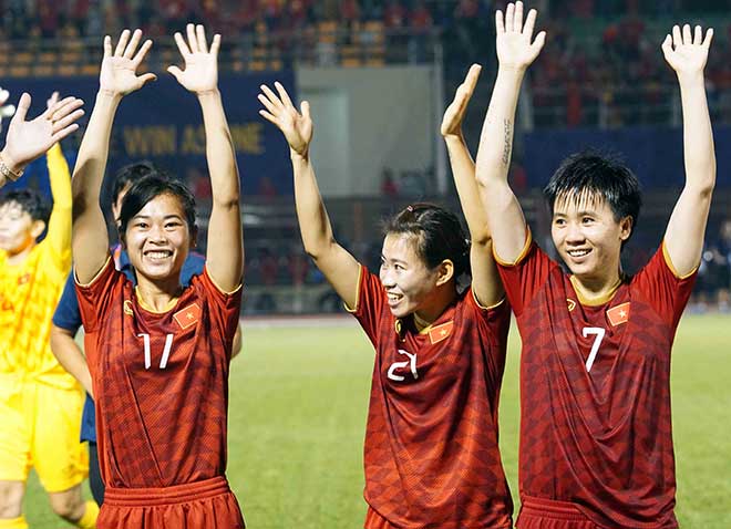 ĐT nữ Việt Nam ngây ngất đá chung kết SEA Games: 3,5 tỷ đồng mừng công, chờ hạ Thái Lan - 2