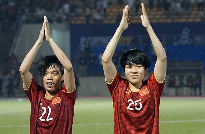 ĐT nữ Việt Nam ngây ngất đá chung kết SEA Games: 3,5 tỷ đồng mừng công, chờ hạ Thái Lan - 5