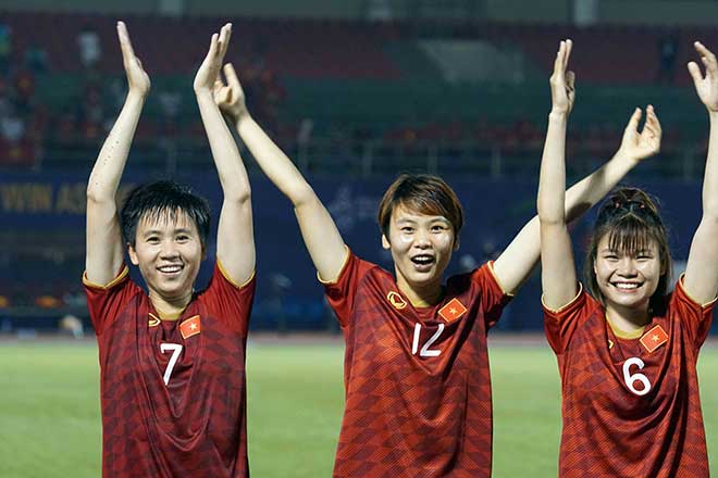 ĐT nữ Việt Nam ngây ngất đá chung kết SEA Games: 3,5 tỷ đồng mừng công, chờ hạ Thái Lan - 6