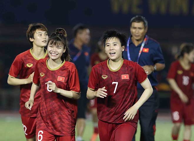 ĐT nữ Việt Nam ngây ngất đá chung kết SEA Games: 3,5 tỷ đồng mừng công, chờ hạ Thái Lan - 11