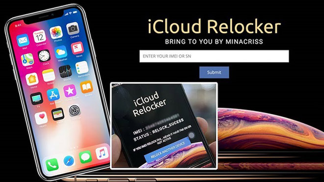 iCloud Relocker đã khóa hàng ngàn chiếc iPhone để đòi tiền chuộc.