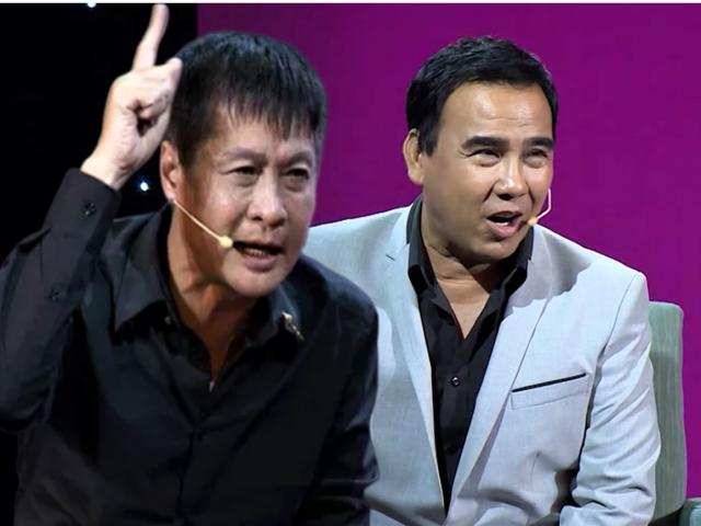 MC Quyền Linh bối rối khi bị đạo diễn Lê Hoàng gay gắt chỉ thẳng mặt trên sóng truyền hình