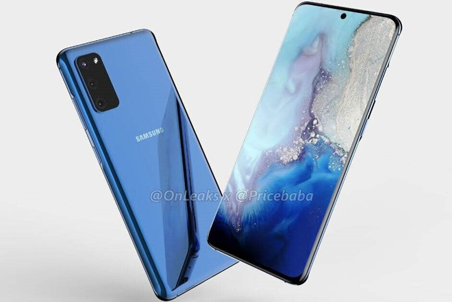 Ảnh concept Galaxy S11e.