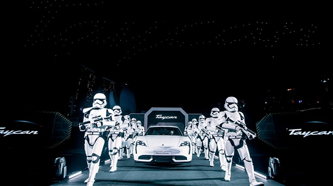 Porsche cùng Star Wars hợp tác trong sự kiện ra mắt Taycan tại Châu Á - Thái Bình Dương - 1