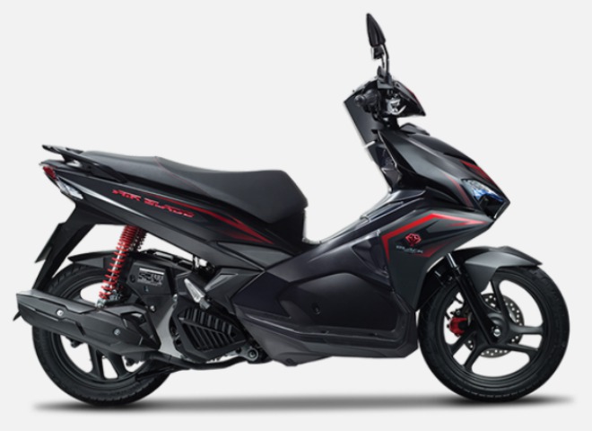 Honda Air Blade bản đen mờ.