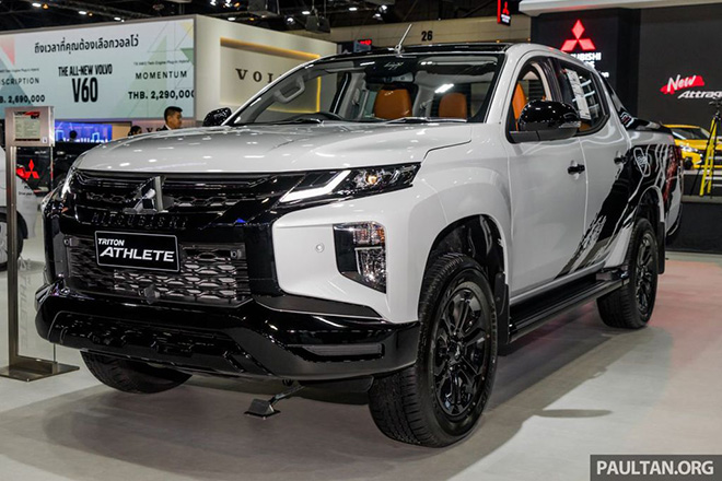 Cận cảnh Mitsubishi Triton thế hệ mới phiên bản đặc biệt Athlete tại Thái Lan - 1