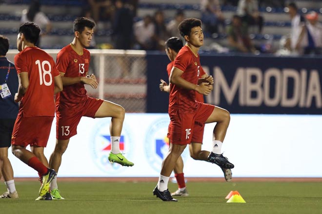 Trực tiếp bóng đá U22 Việt Nam - U22 Campuchia: Văn Toản cản phá penalty (Hết giờ) - 12