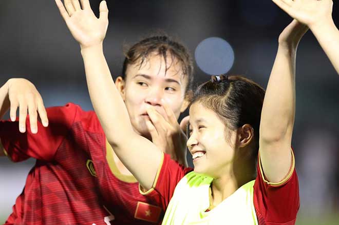 ĐT nữ Việt Nam thắng Thái Lan nghẹt thở: Nghẹn ngào đăng quang SEA Games 30 - 11