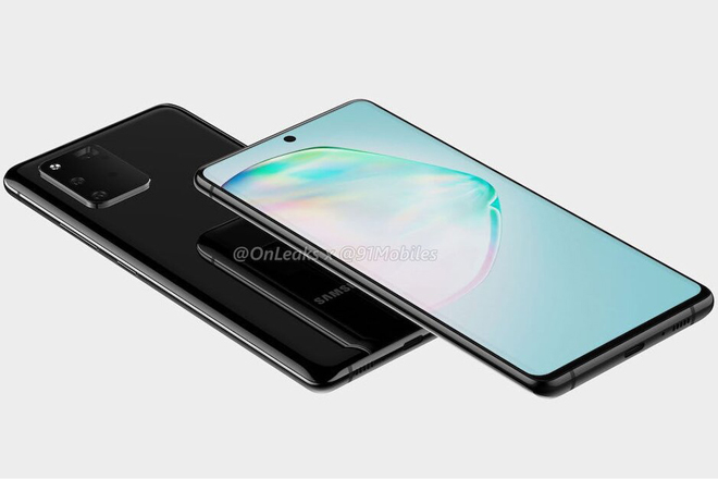 Ảnh concept Galaxy S10 Lite.